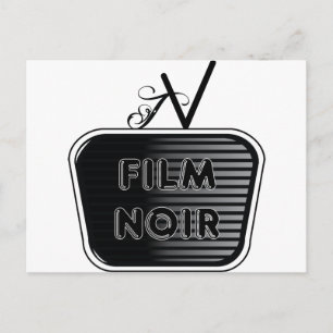 Carte Postale Film Noir