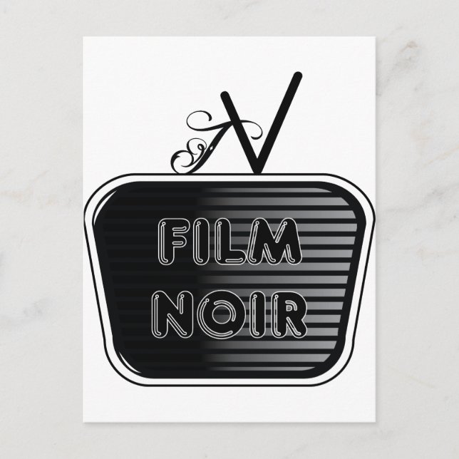 Carte Postale Film Noir (Devant)