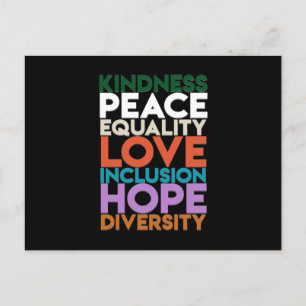 Carte Postale Film Peace Support Earth World Peace Day Lover