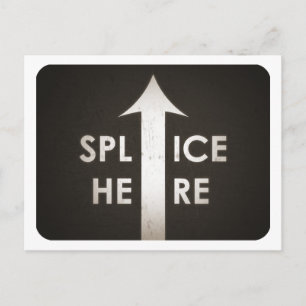 Carte postale Film Splice