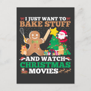Carte Postale Films de Noël Père Noël Cookie Gingerpain