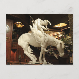 Carte Postale Fin de la sculpture du sentier