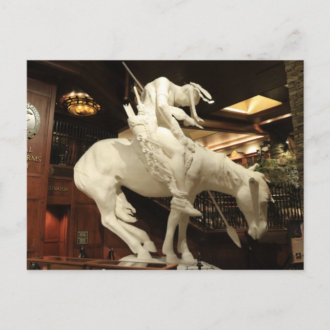 Carte Postale Fin de la sculpture du sentier (Devant)