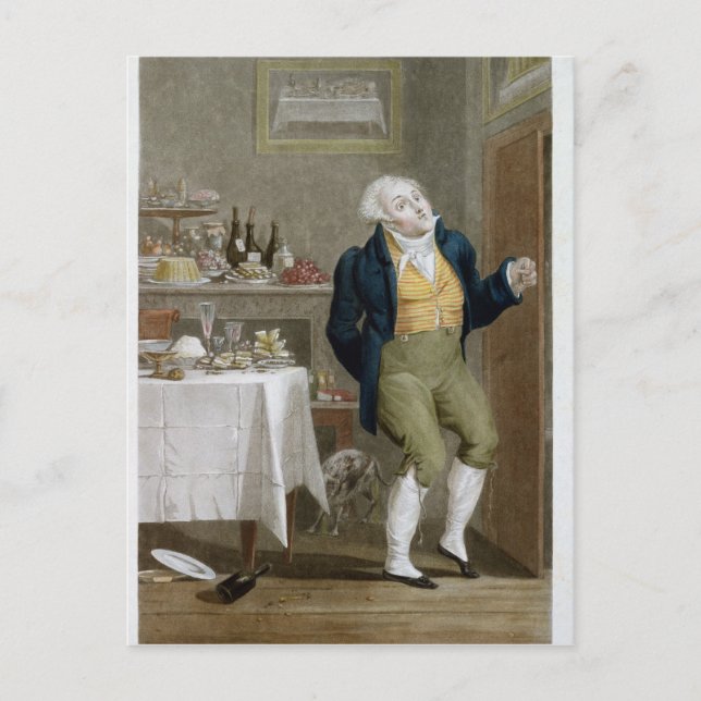 Carte Postale Fin des Gastronomes (Devant)