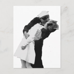 Carte Postale Fin du baiser de guerre