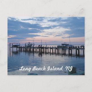 Carte Postale Fin du coucher du soleil