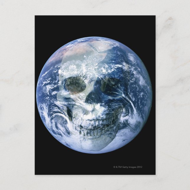 Carte Postale Fin du monde (Devant)