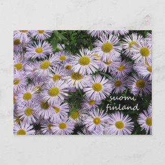 Carte Postale Finlande en Fleurs, 2e d'une série