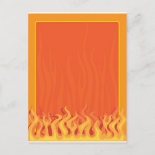 Carte Postale Fire Border