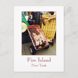 Carte postale 'Fire Island Colour Wagons'