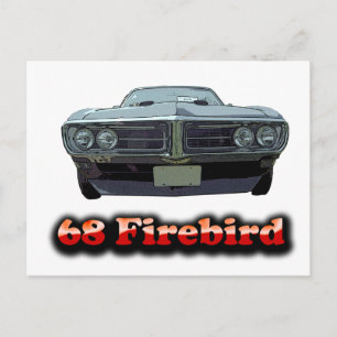 Carte postale Firebird 1968