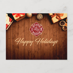 Carte Postale Firefighter