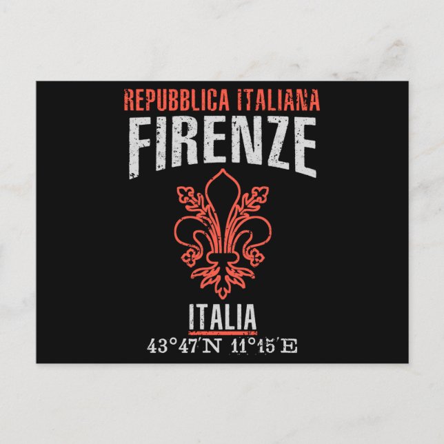 Carte Postale Firenze (Devant)
