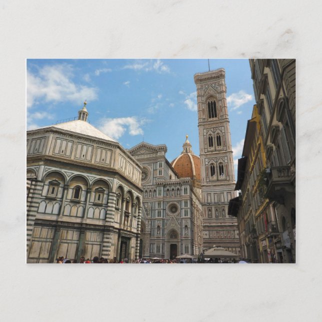 Carte Postale Firenze Duomo - Cathédrale (Devant)