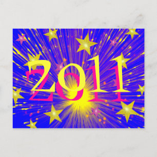 Carte postale Firework '2011'