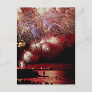 Carte Postale Fireworks, Toronto, Ontario, Canada