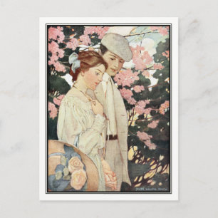 Carte Postale First Love par Jessie Willcox Smith