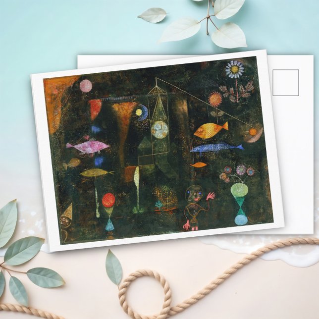 Carte Postale Fish Magic, Paul Klee 1925 (Créateur téléchargé)