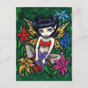 Carte postale "Fishnets and Flowers"