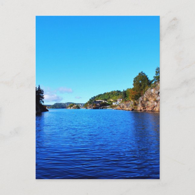 Carte Postale fjords norvégiens (Devant)