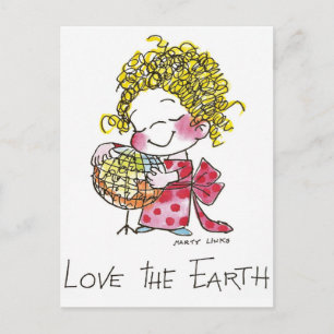 Carte Postale FL-003 Love Earth