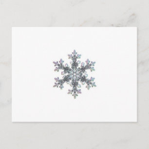 Carte Postale Flacon de neige