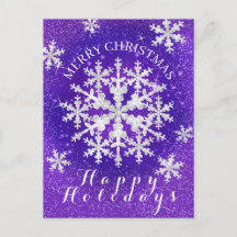 Flacons de neige Magenta Blanc