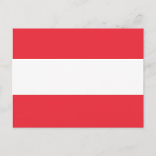 Carte Postale Flagge Österreich Postkarte