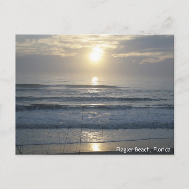 Carte postale Flagler Beach Sunrise (Devant)