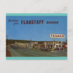 CARTE POSTALE FLAGSTAFF ARIZONA ON U.S. HWY. 66 