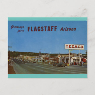 CARTE POSTALE FLAGSTAFF ARIZONA ON U.S. HWY. 66
