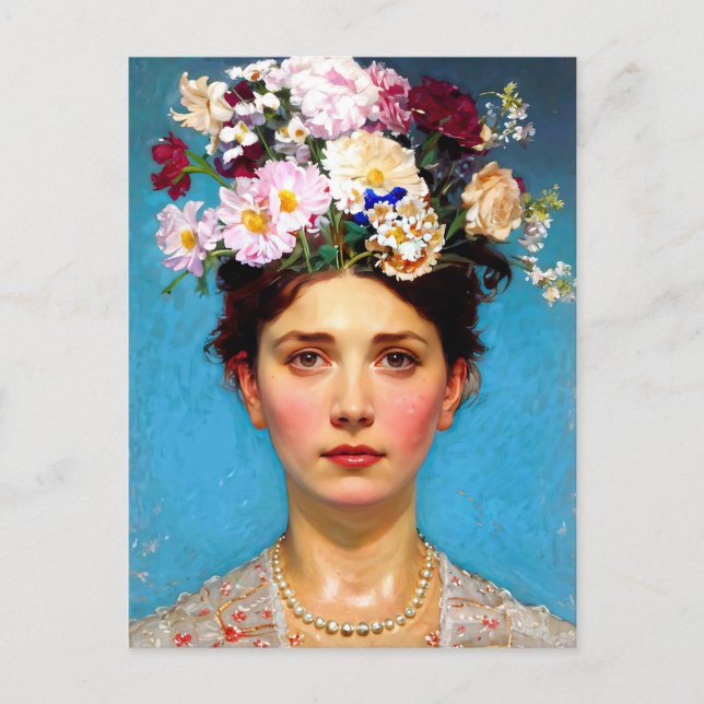 Carte Postale "Flair" Ruth - Art & Floral Society (Devant)