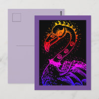 FLAMANT ROSE DE ROCKER GOTH PUNK, HAULEURS, CHEVEU