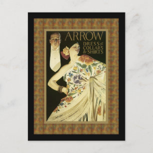 Carte Postale Flamenco Danse Fille Publicité