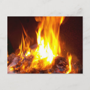 Carte postale Flames 012