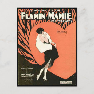 Carte postale Flamin Mamie Flapper