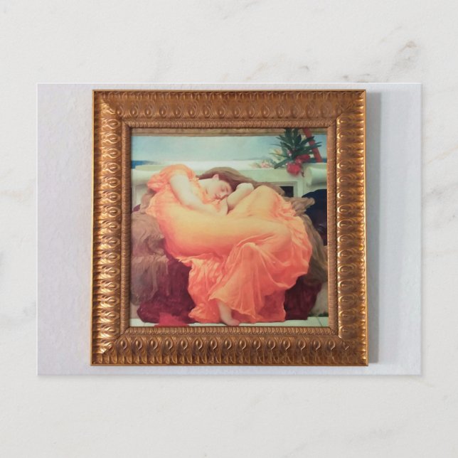Carte Postale Flaming June (reproduction, photo) (Devant)