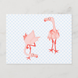 Carte Postale Flamingo