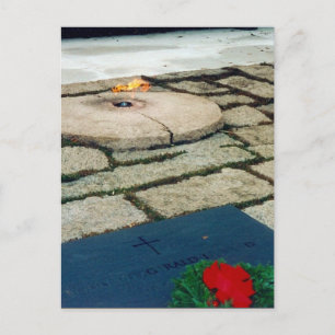 Carte Postale flamme éternelle jfk