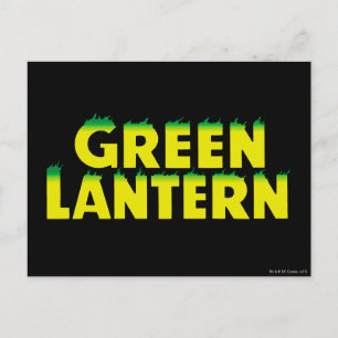 Carte Postale Flammes du logo jaune