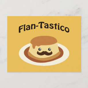 Carte Postale Flan-Tastico ! Flan mignon