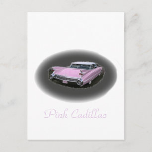 Carte Postale Flash cadillac rose