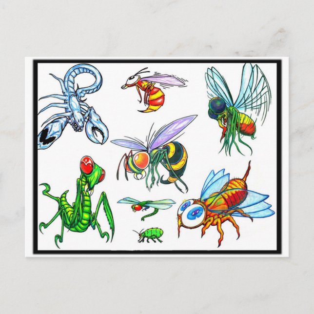 Carte postale Flash Tattoo (Devant)