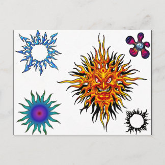 Carte postale Flash Tattoo
