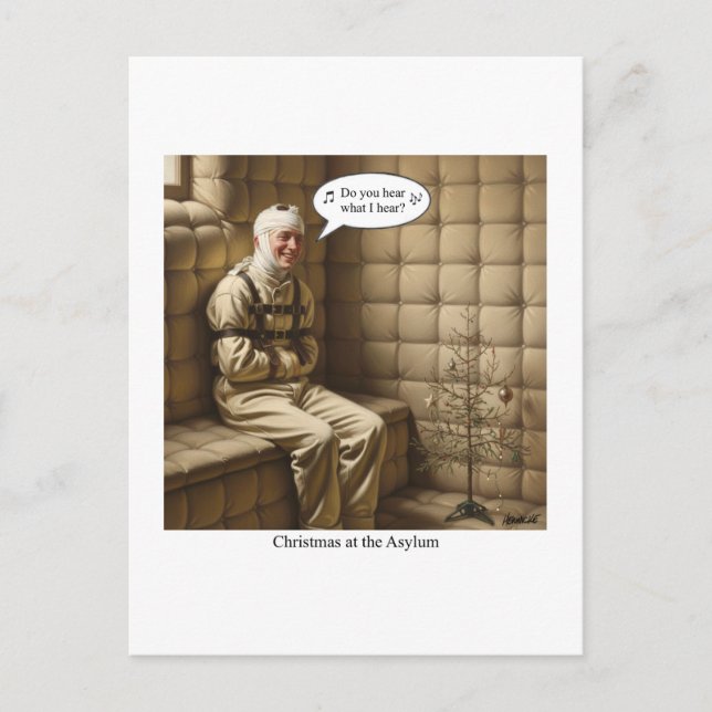 Carte Postale Flat Holiday Card (Devant)