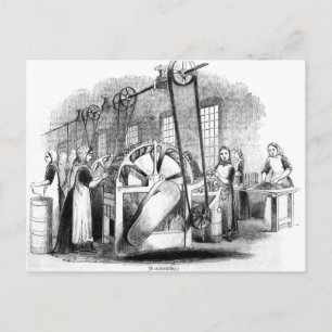 Carte Postale Flax Heckling