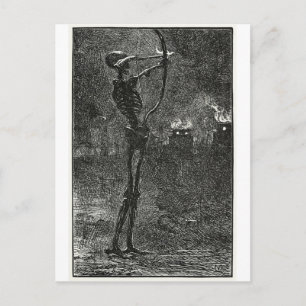 Carte postale Flèches de mort