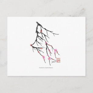Carte Postale Fleur de cerise rose 29, Tony Fernandes