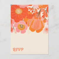 Fleur de corail rose Pop RSVP