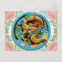 fleur de lotus de peinture de dragon cool